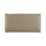 Дамско портмоне ENZO NORI модел CLASSIQUE естествена кожа бежов